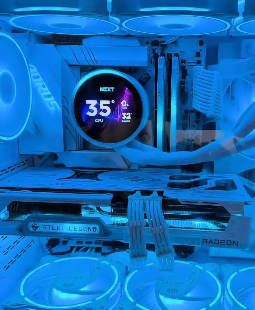 Montaje Refrigeración Líquida NZXT Gaming PC Daganzo de Arriba